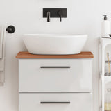 Piano Bagno 60x40x1,5 cm Legno Massello di Faggio