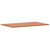 Piano Bagno 100x60x1,5 cm in Legno Massello di Faggio