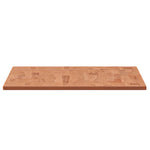 Piano Bagno 100x60x1,5 cm in Legno Massello di Faggio