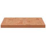 Piano Bagno 80x40x2,5 cm Legno Massello di Faggio