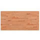 Piano Bagno 100x50x2,5 cm in Legno Massello di Faggio