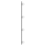 Specchio da Parete con Luci LED 40x60 cm Vetro Rettangolare
