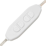 Specchio da Parete con Luci LED 40x60 cm Vetro Rettangolare