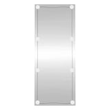 Specchio da Parete con Luci LED 40x100 cm Vetro Rettangolare