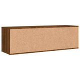 Mobile Porta TV Rovere Marrone 120x34x37 cm Legno truciolato
