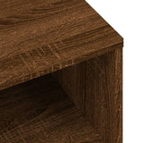 Mobile Porta TV Rovere Marrone 120x34x37 cm Legno truciolato
