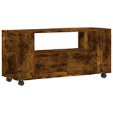 Mobile TV Rovere Fumo 102x34,5x43 cm in Legno truciolato