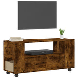 Mobile TV Rovere Fumo 102x34,5x43 cm in Legno truciolato
