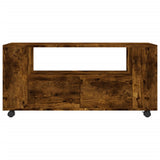 Mobile TV Rovere Fumo 102x34,5x43 cm in Legno truciolato