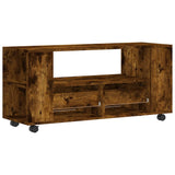 Mobile TV Rovere Fumo 102x34,5x43 cm in Legno truciolato