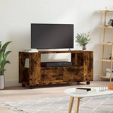 Mobile TV Rovere Fumo 102x34,5x43 cm in Legno truciolato