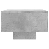Tavolino Salotto Grigio Cemento 100x49,5x31cm Legno truciolato