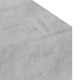 Tavolino Salotto Grigio Cemento 100x49,5x31cm Legno truciolato