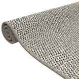 Tappeto Corsia Aspetto Sisal Platina 80x150 cm