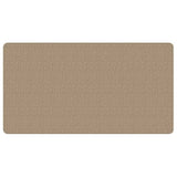 Tappeto Corsia Aspetto Sisal Sabbia 80x150 cm