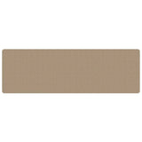 Tappeto Corsia Aspetto Sisal Sabbia 80x250 cm