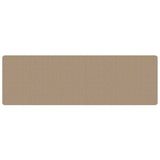 Tappeto Corsia Aspetto Sisal Sabbia 80x250 cm
