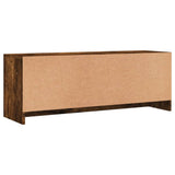 Mobile TV Rovere Fumo 102x30x37,5 cm in Legno truciolato