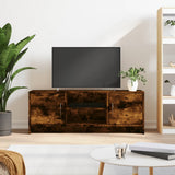 Mobile TV Rovere Fumo 102x30x37,5 cm in Legno truciolato