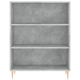 Credenza Grigio Sonoma 69,5x32,5x180 cm Legno truciolato