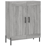 Credenza Grigio Sonoma 69,5x34x180 cm in Legno truciolato
