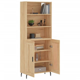 Credenza Rovere Sonoma 69,5x34x180 cm in Legno truciolato