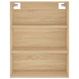 Credenza Rovere Sonoma 69,5x34x180 cm in Legno truciolato