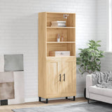 Credenza Rovere Sonoma 69,5x34x180 cm in Legno truciolato