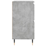 Credenze 3 pz Grigio Cemento in Legno truciolato