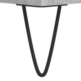 Credenze 3 pz Grigio Cemento in Legno truciolato