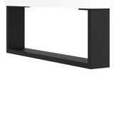 Credenze 3 pz Bianco Lucido in Legno truciolato