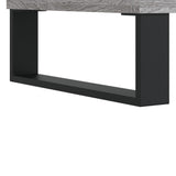 Credenze 3 pz Grigio Sonoma in Legno truciolato