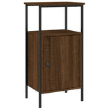 Comodino Rovere Marrone 41x31x80 cm in Legno truciolato