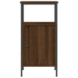 Comodino Rovere Marrone 41x31x80 cm in Legno truciolato