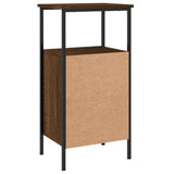 Comodino Rovere Marrone 41x31x80 cm in Legno truciolato
