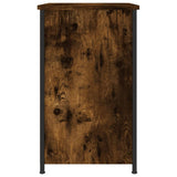 Comodino Rovere Fumo 40x36x60 cm in Legno truciolato