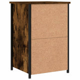 Comodino Rovere Fumo 40x36x60 cm in Legno truciolato