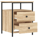 Comodino Rovere Sonoma 44x45x60 cm in Legno truciolato
