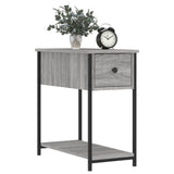 Comodino Grigio Sonoma 30x60x60 cm in Legno truciolato