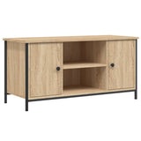 Mobile Porta TV Rovere Sonoma 100x40x50 cm in Legno truciolato