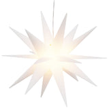 Luci di Natale con LED 3 pz Pieghevoli Bianche 43 cm