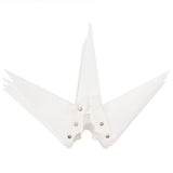 Luci di Natale con LED 3 pz Pieghevoli Bianche 57 cm