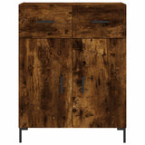 Credenza Rovere Fumo 69,5x34x90 cm in Legno truciolato