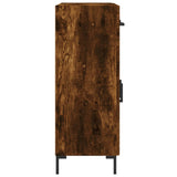Credenza Rovere Fumo 69,5x34x90 cm in Legno truciolato