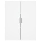 Mobile a Parete Bianco 69,5x34x90 cm