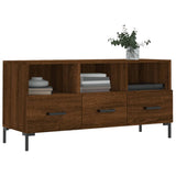 Mobile TV Rovere Marrone 102x36x50 cm in Legno truciolato