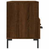 Mobile TV Rovere Marrone 102x36x50 cm in Legno truciolato