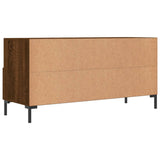 Mobile TV Rovere Marrone 102x36x50 cm in Legno truciolato