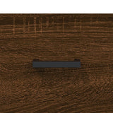 Mobile TV Rovere Marrone 102x36x50 cm in Legno truciolato