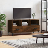 Mobile TV Rovere Marrone 102x36x50 cm in Legno truciolato